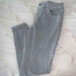Gray jeans